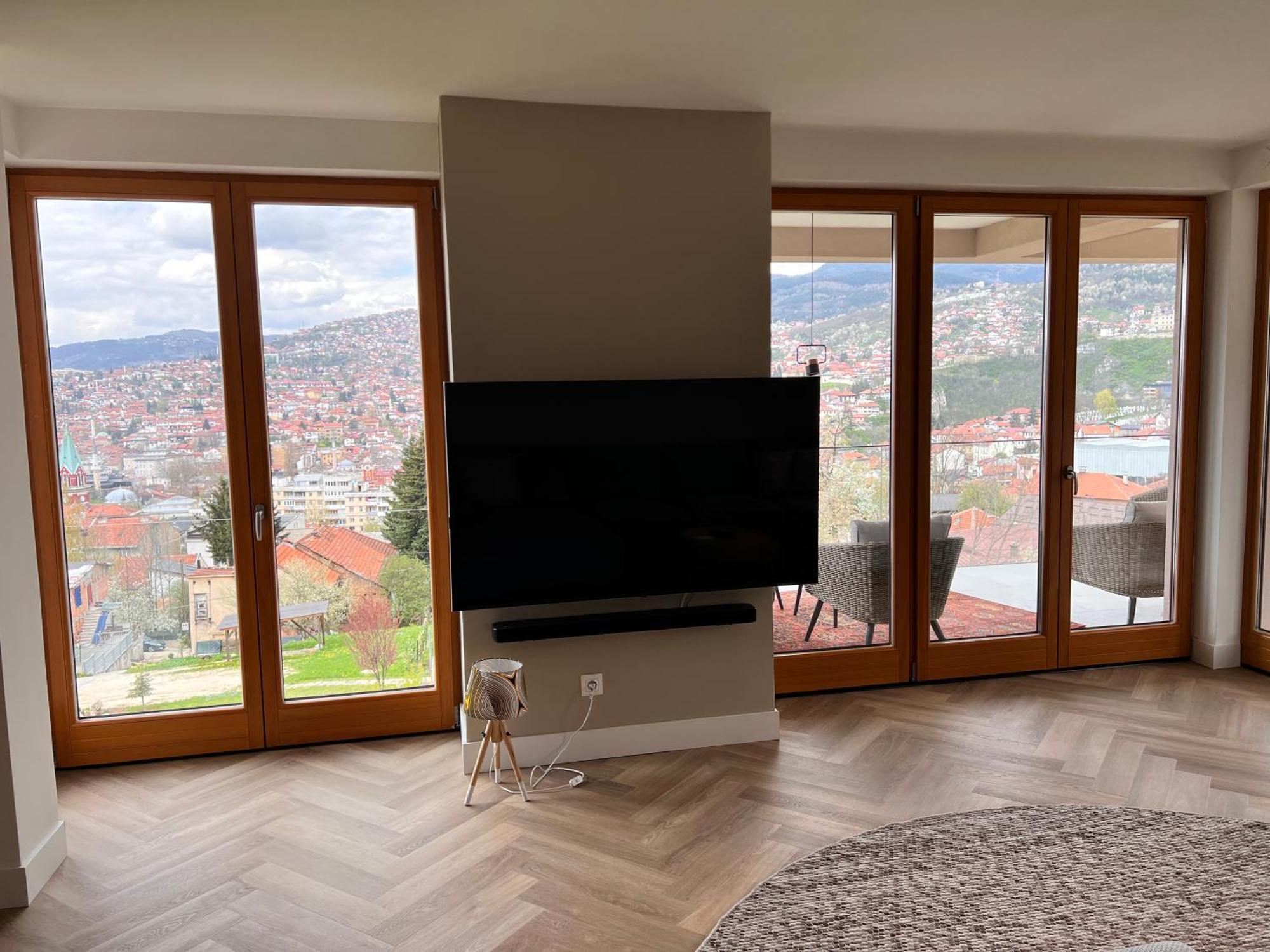 شقة The Penthouse سراييفو الغرفة الصورة