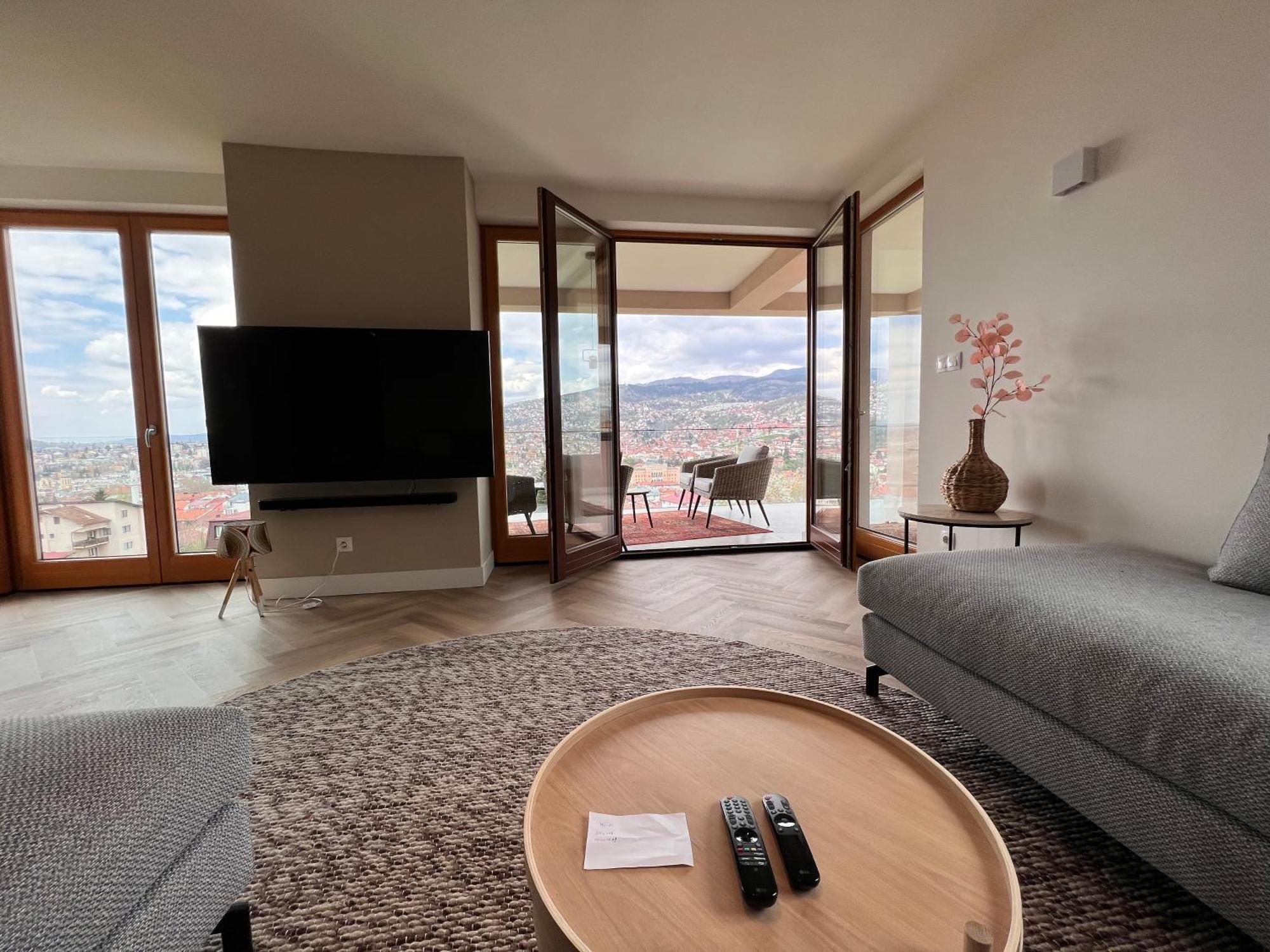 شقة The Penthouse سراييفو الغرفة الصورة